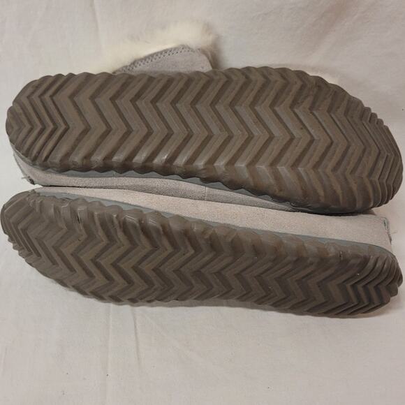 Sorel Suede Booties Shearling Women's 7 Gray - Picture 6 of 6